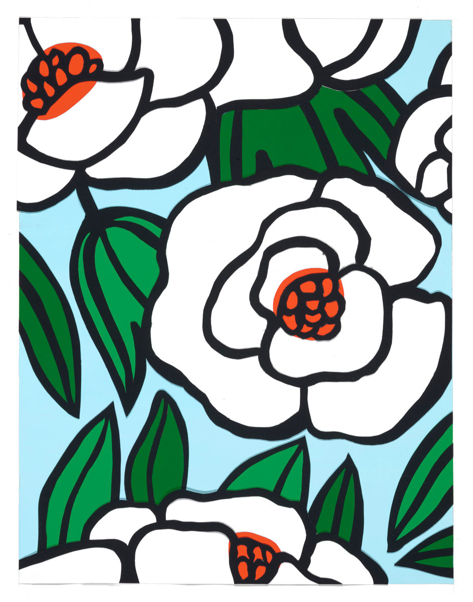 Vibrant Camellia